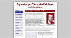 Desktop Screenshot of dynamisches-tierkreiszeichnen.de